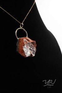Druzy Geode in Red