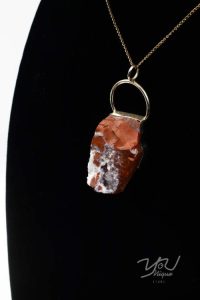 Druzy Geode in Red