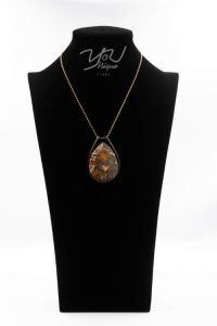 Rutilated Quartz Teardrop