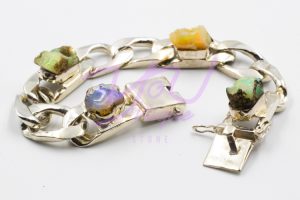 4 Opal Large Link Bracelet