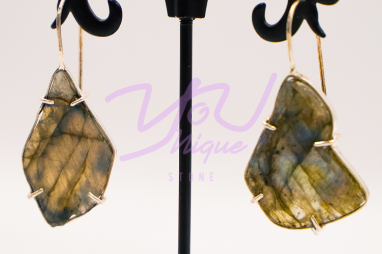 Labradorite Dangling Earrings