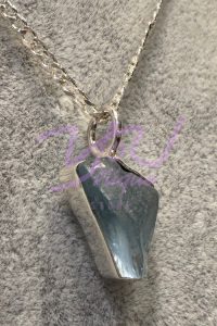 Simple Yet Elegant Blue Topaz Pendant