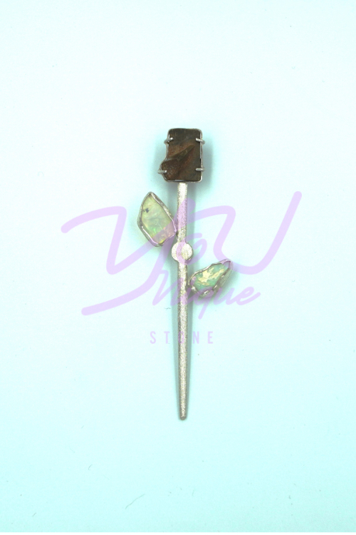 Asteroid Flower Lapel Pin