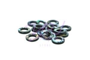 Mother of Pearl Hoops
