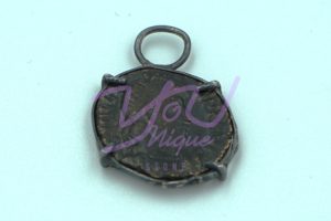 Roman Coin Earring Hoop