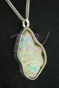 Turquoise Nugget Pendant