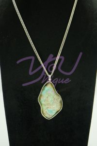 Turquoise Nugget Pendant