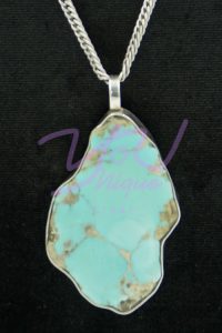 Turquoise Nugget Pendant