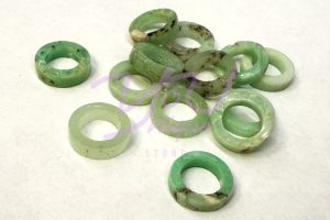 Chrysoprase Earring Hoops