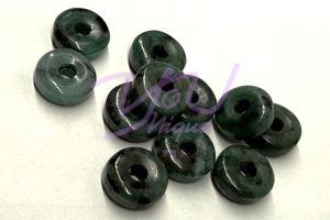 Emerald (smaller) Earring Hoops