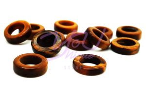Tiger Eye Earring Hoops (Standard)
