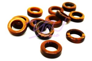 Tiger Eye Earring Hoops (Standard)