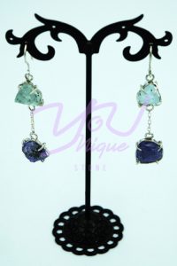 Aquamarine & Tanzanite Earrings