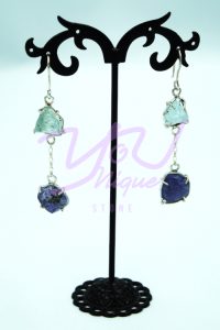 Aquamarine & Tanzanite Earrings