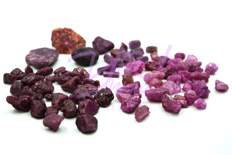 Ruby Raw Stones Available